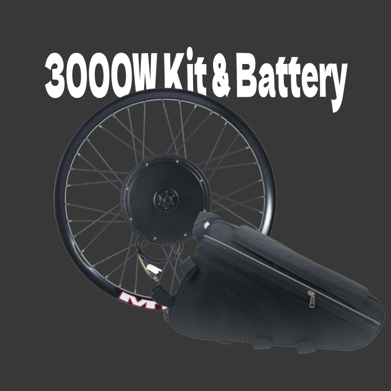 3000W kit + 72V 30AH battery